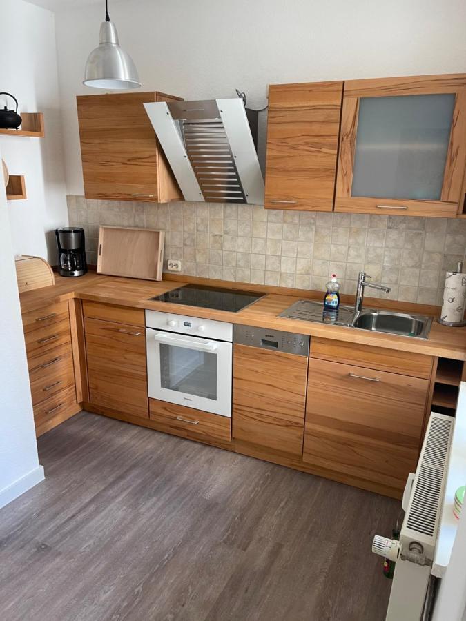 Ruhige Ferienwohnung 로스토크 외부 사진